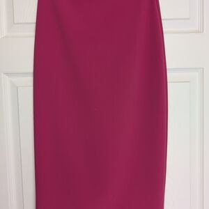 Zara Fuchsia Pencil Skirt